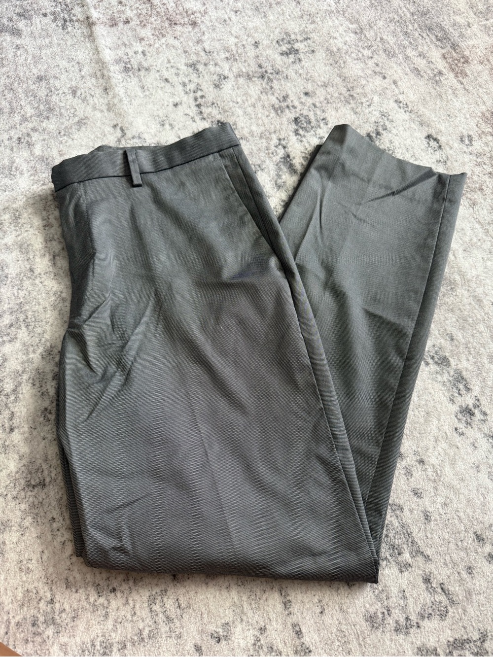 Banana Republic Men's Dress Pants - Charcoal Gray